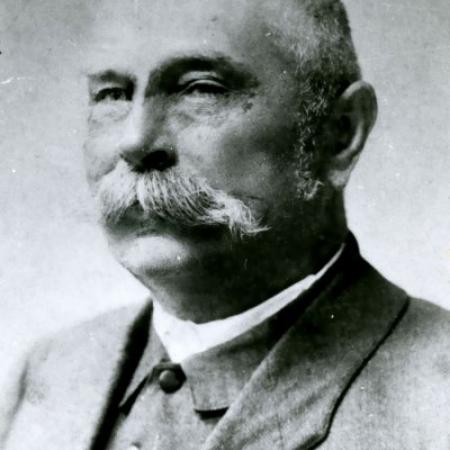 Idős Gregus Máté fényképe.